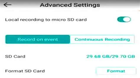 wyze sd card format